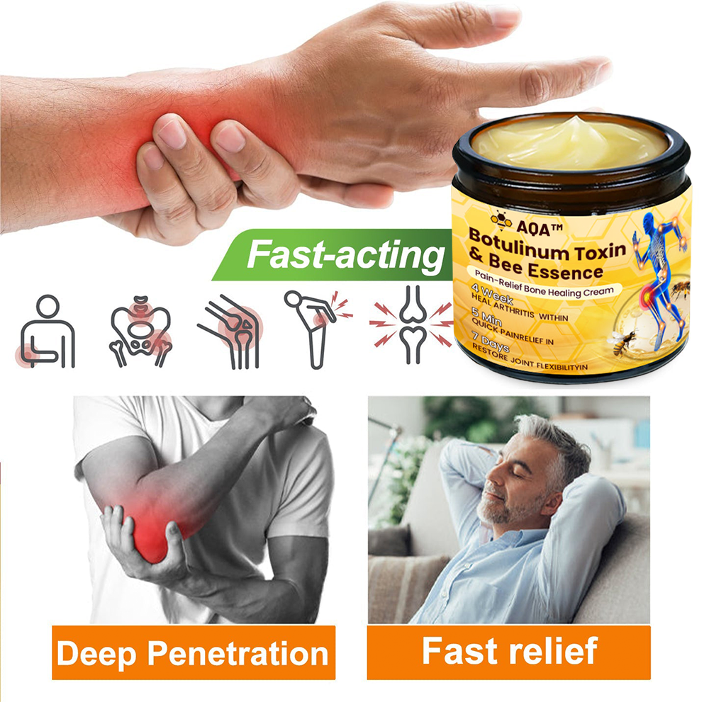 šAQA⢠Botulinum & Bee Essence Pain-Relief Bone Healing Creamļ¼åÆę¬ļ¼