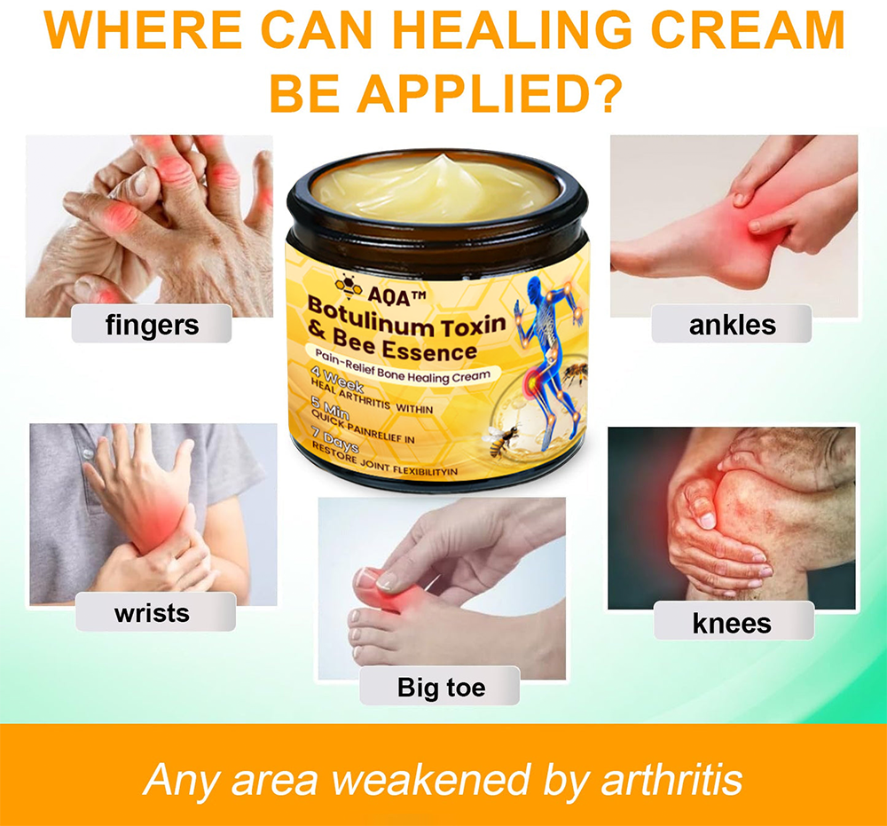 šAQA⢠Botulinum & Bee Essence Pain-Relief Bone Healing Creamļ¼åÆę¬ļ¼