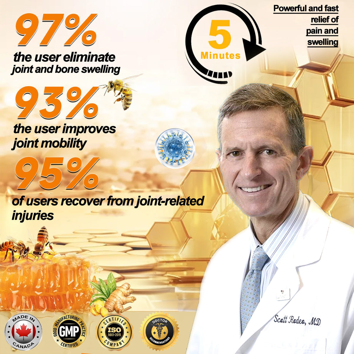 šAQA⢠Botulinum & Bee Essence Pain-Relief Bone Healing Creamļ¼åÆę¬ļ¼