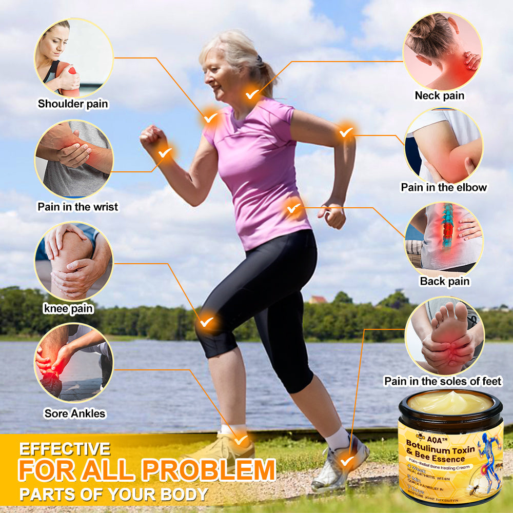 šAQA⢠Botulinum & Bee Essence Pain-Relief Bone Healing Creamļ¼åÆę¬ļ¼
