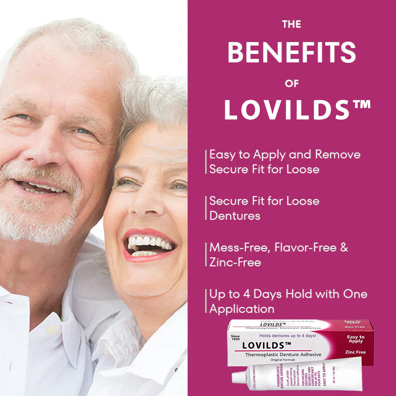 LOVILDS™ Thermoplastic Denture Adhesive-Official Brand Store
