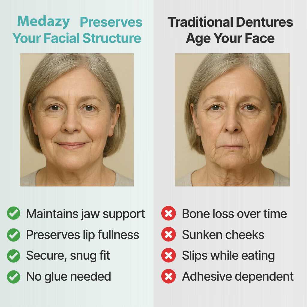 ? Ends Today: 70% OFF! Medazy? Custom-Fit Full Functional DenturesMake you more confident