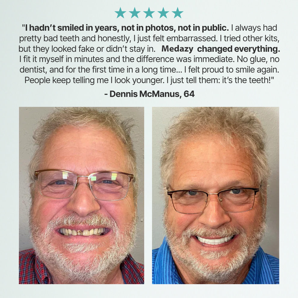 ? Ends Today: 70% OFF! Medazy? Custom-Fit Full Functional DenturesMake you more confident