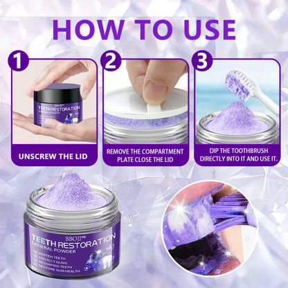BBOJI™ TeethRestoration Mineral Powder🦷(ADA recommended)
